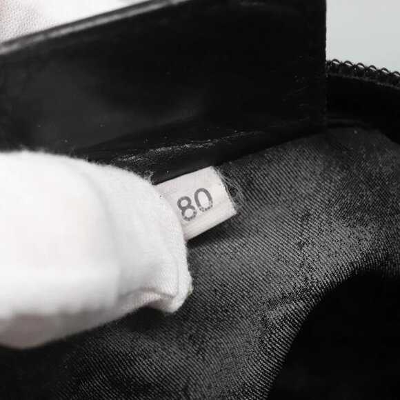 PRADA Shoulder Bag Nylon Black Silver Auth - Picture 10 of 16